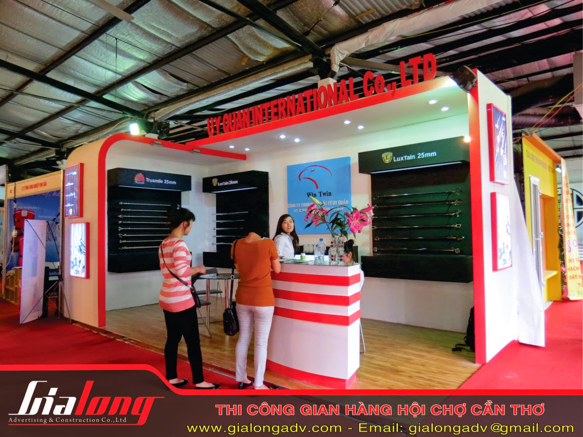Thi công gian hàng hội chợ triển lãm, booth quảng cáo hội chơ. - 4