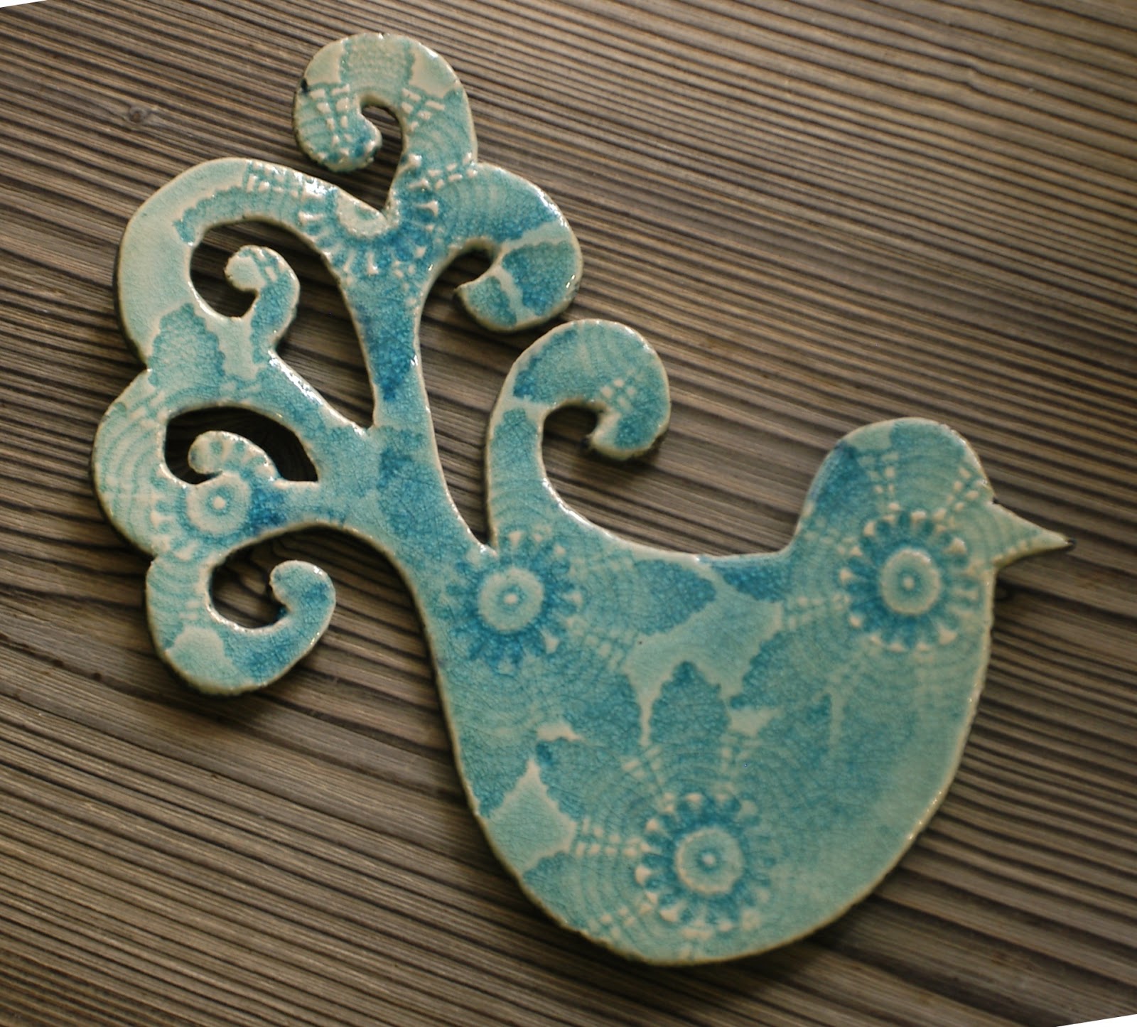 Dükkan Leyla Seramik duvar kuşları