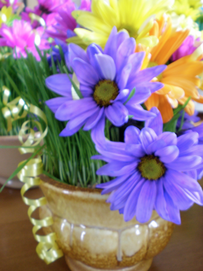 Simple Centerpiece Fresh flowers