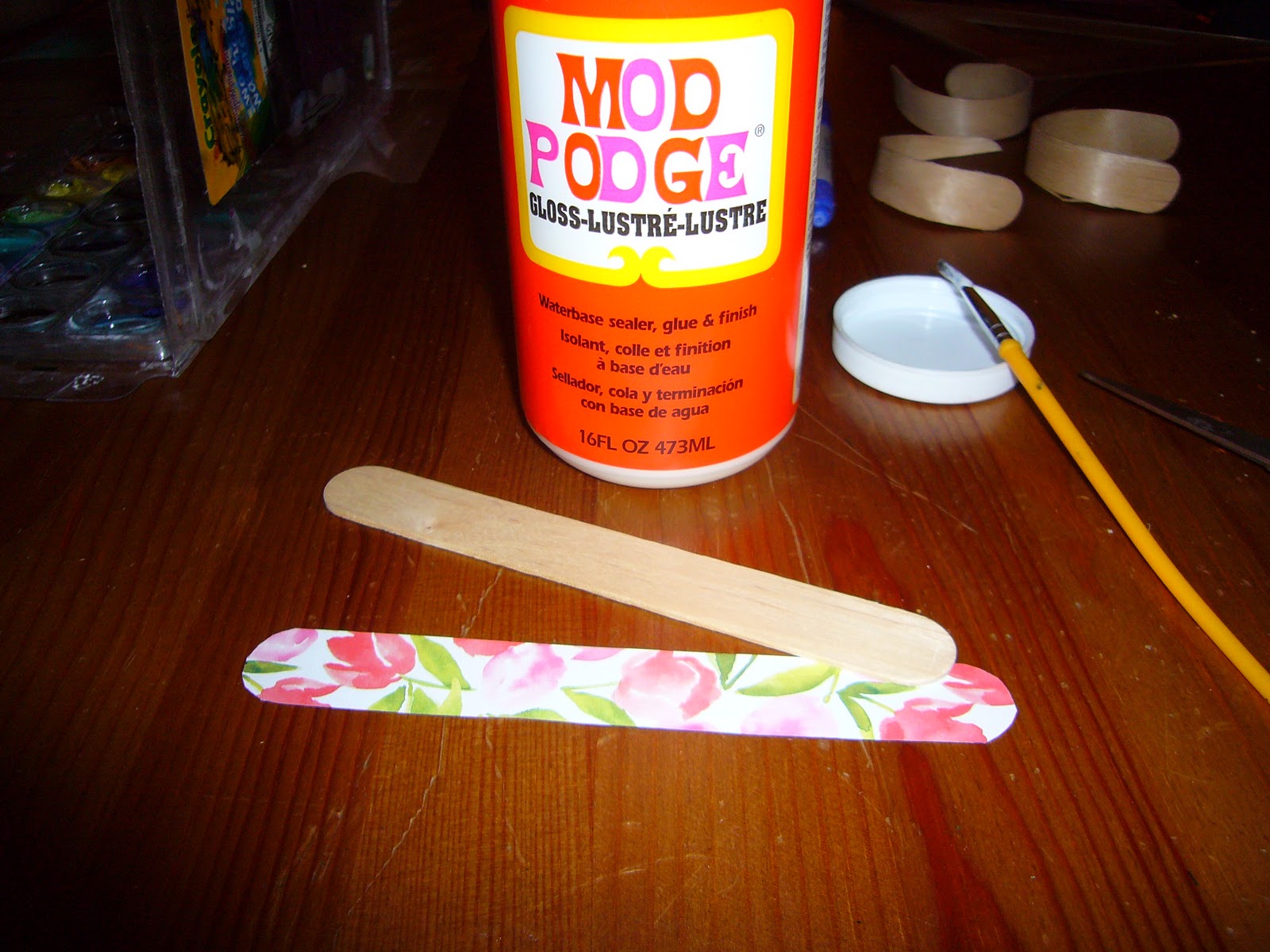 Glitter, Mud, & Duct Tape Craft Stick Bracelets