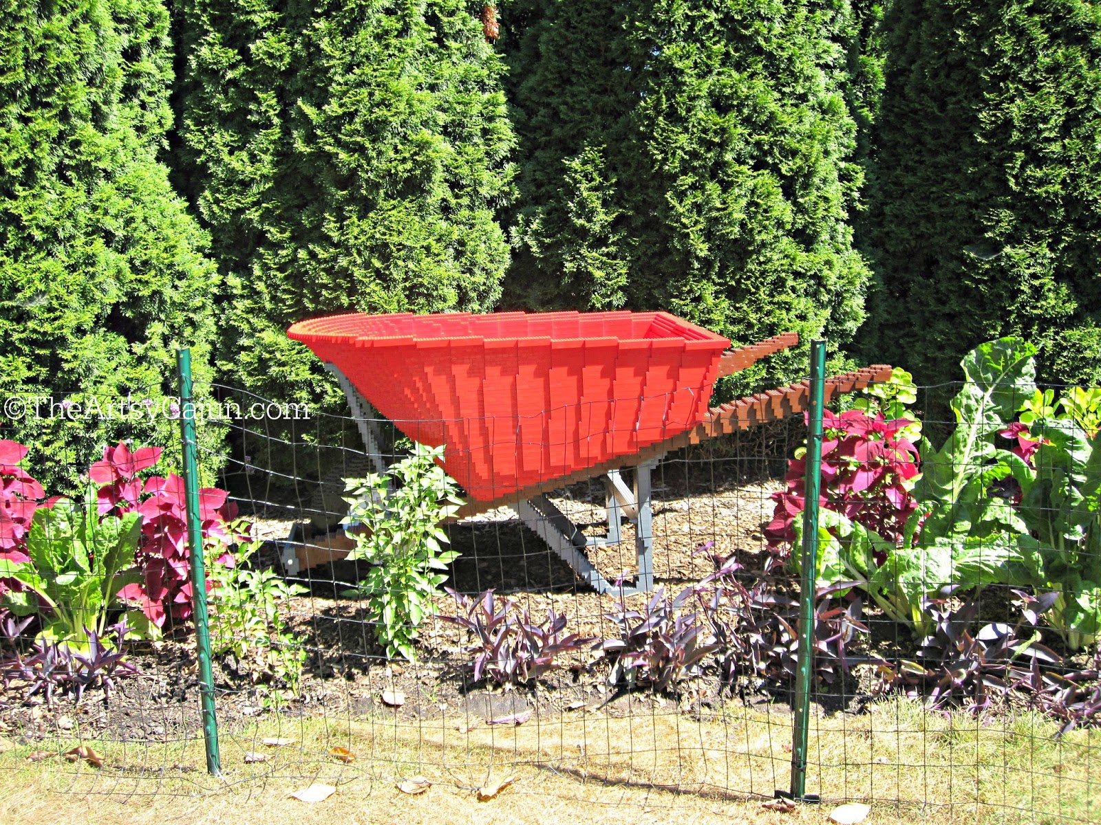 Giant Lego Sculptures The Artsy Cajun