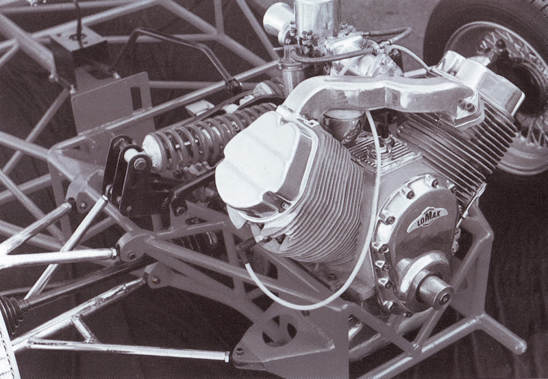 Note the special Lomax plate at the front that enabled the engine to be 