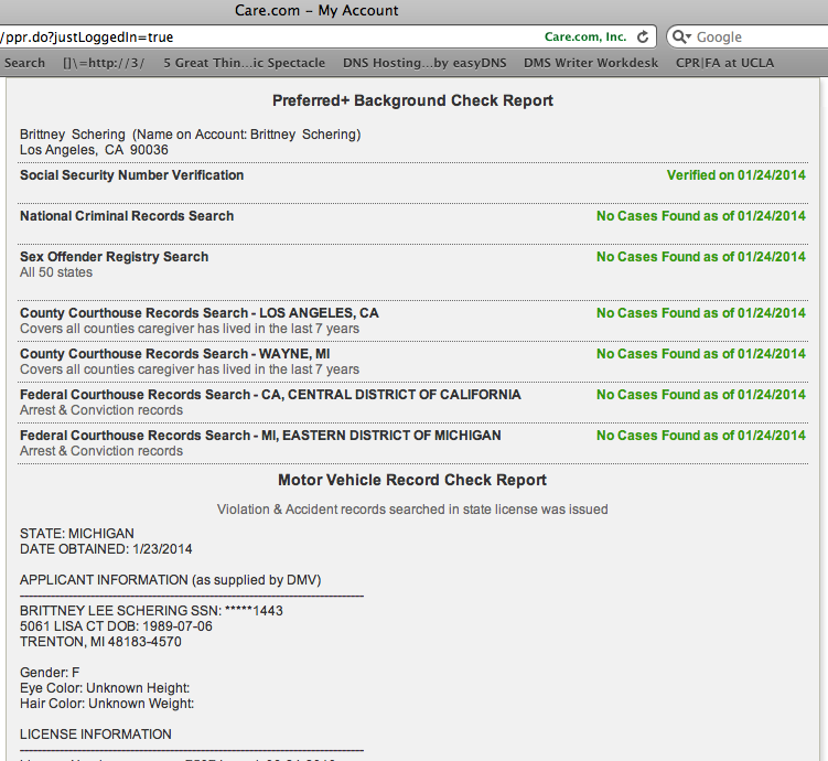 Best way list nanny resume