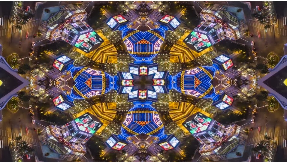 nevertheless Mirror City Time Lapse, an abstracted video of US cities