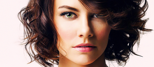 Lauren Cohan Long Hair 51248 Zware