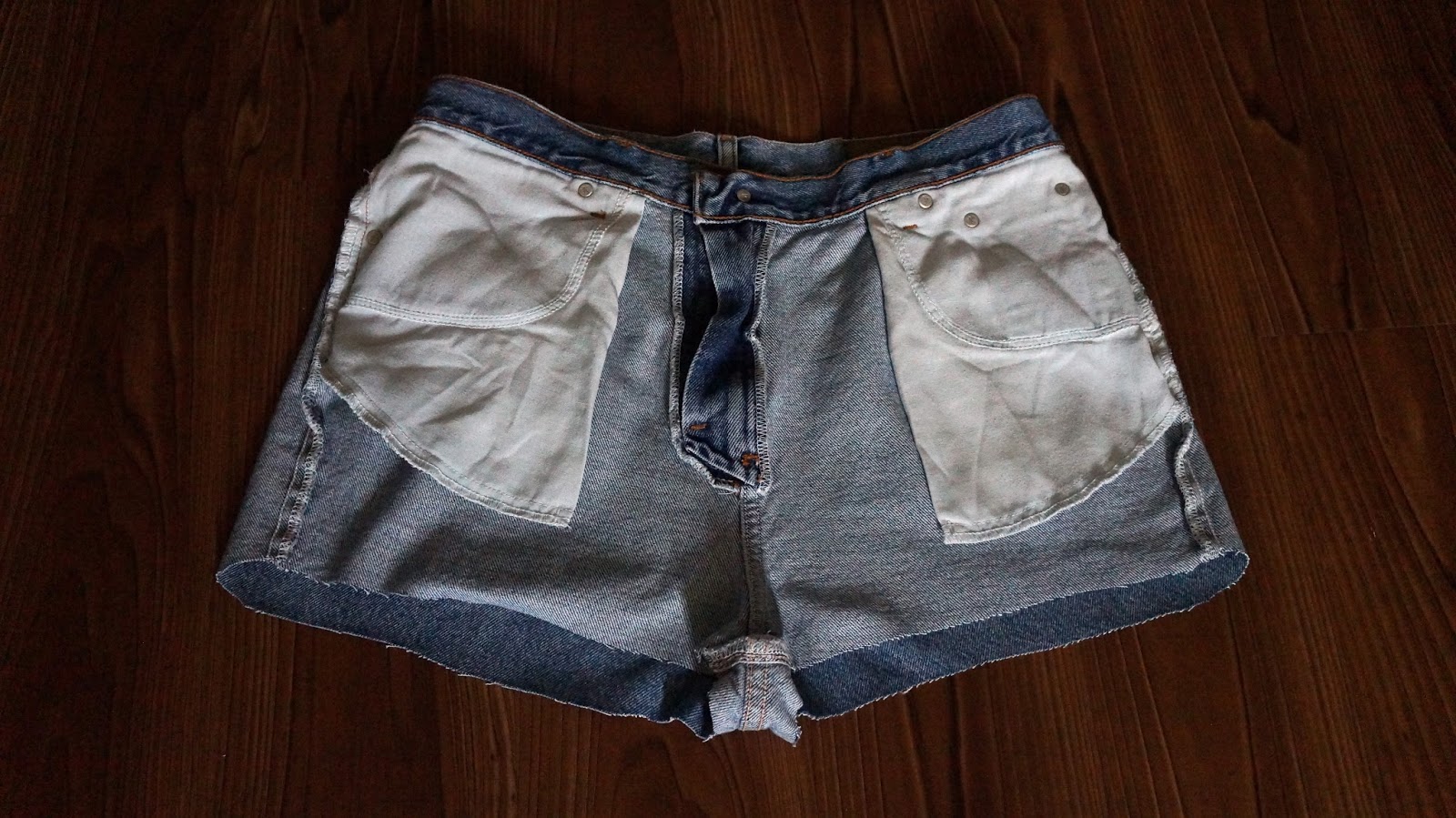 Bayshore & Central DIY Jeans to Jorts Transformation