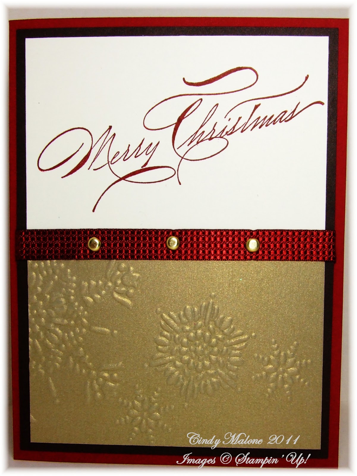Discover Stamping: Elegant Christmas