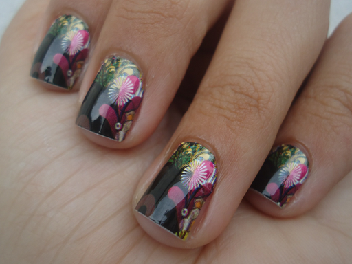 FOLHA DECALQUE PARA UNHAS