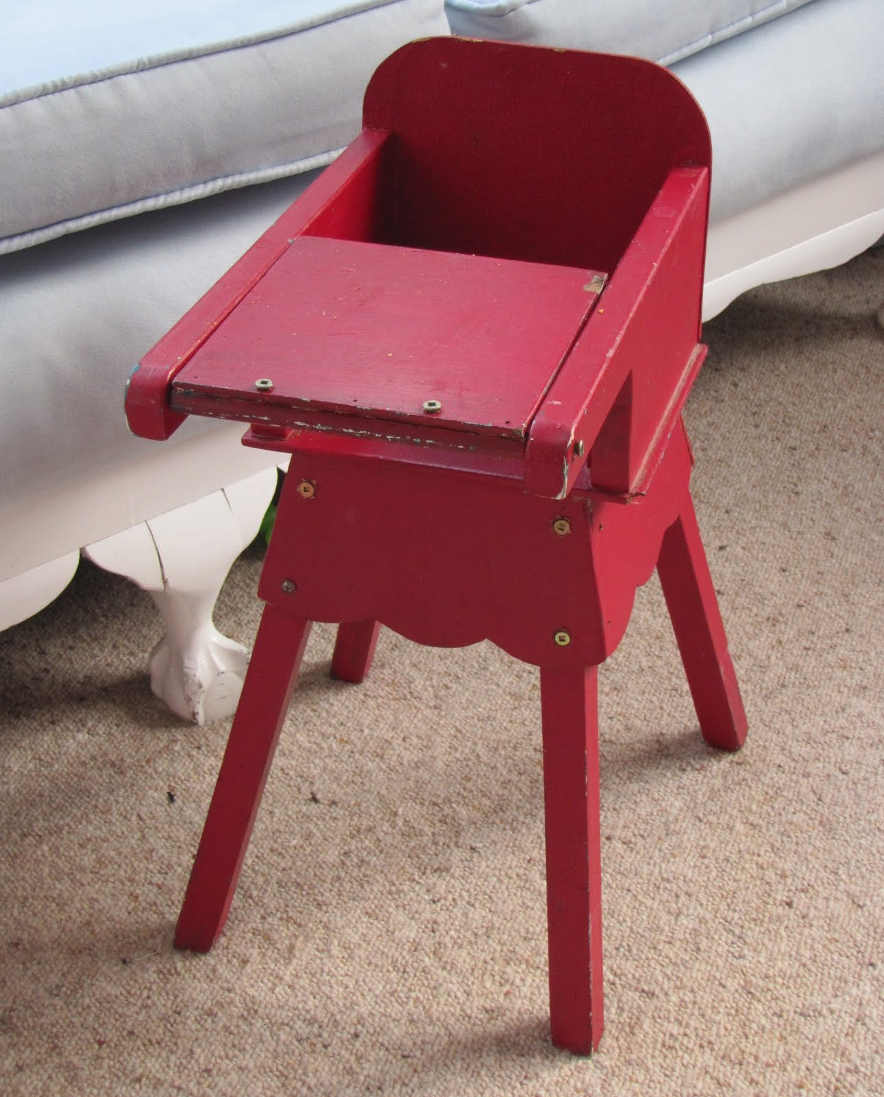 MissMollyCoddle Matching highchairs, Cath Kidston retro style....
