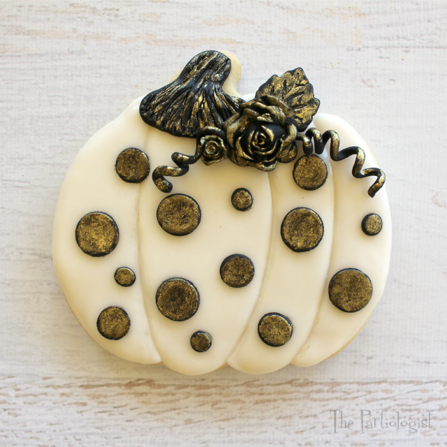 The Partiologist Trending Now Black and Gold Pumpkins!