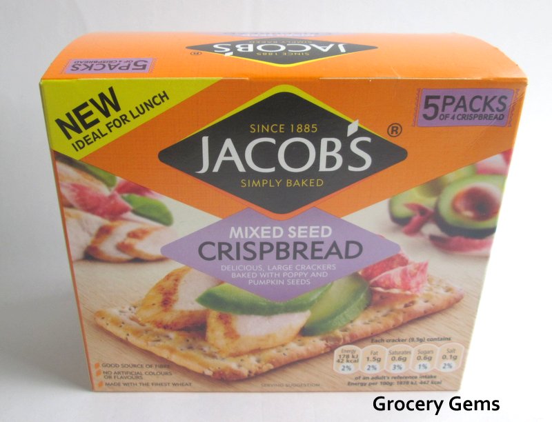 Grocery Gems Jacob's Mixed Seed Crispbread
