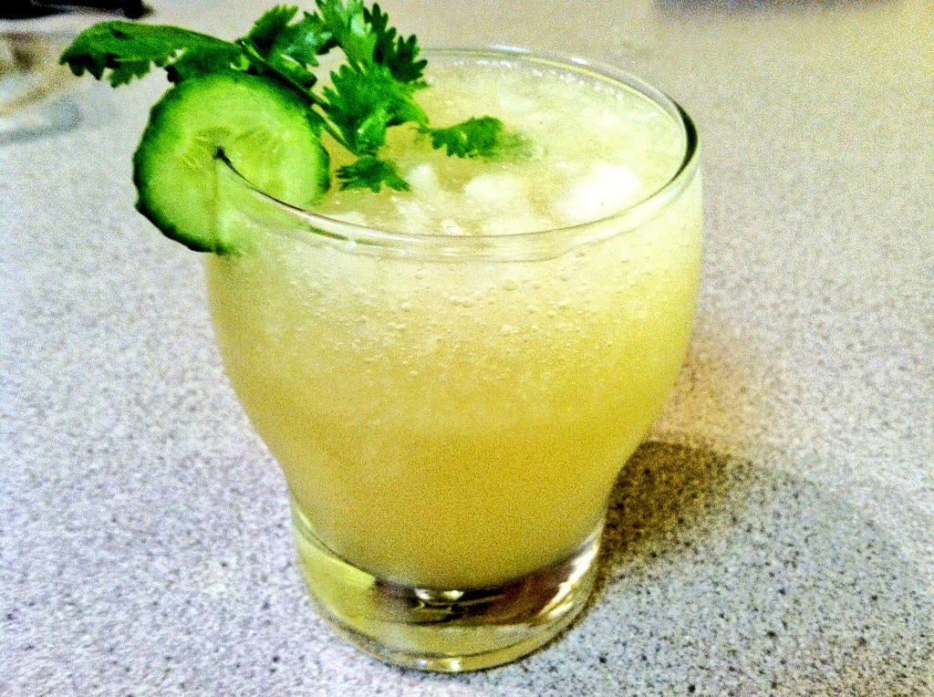 Cucumber Lemon Margaritas