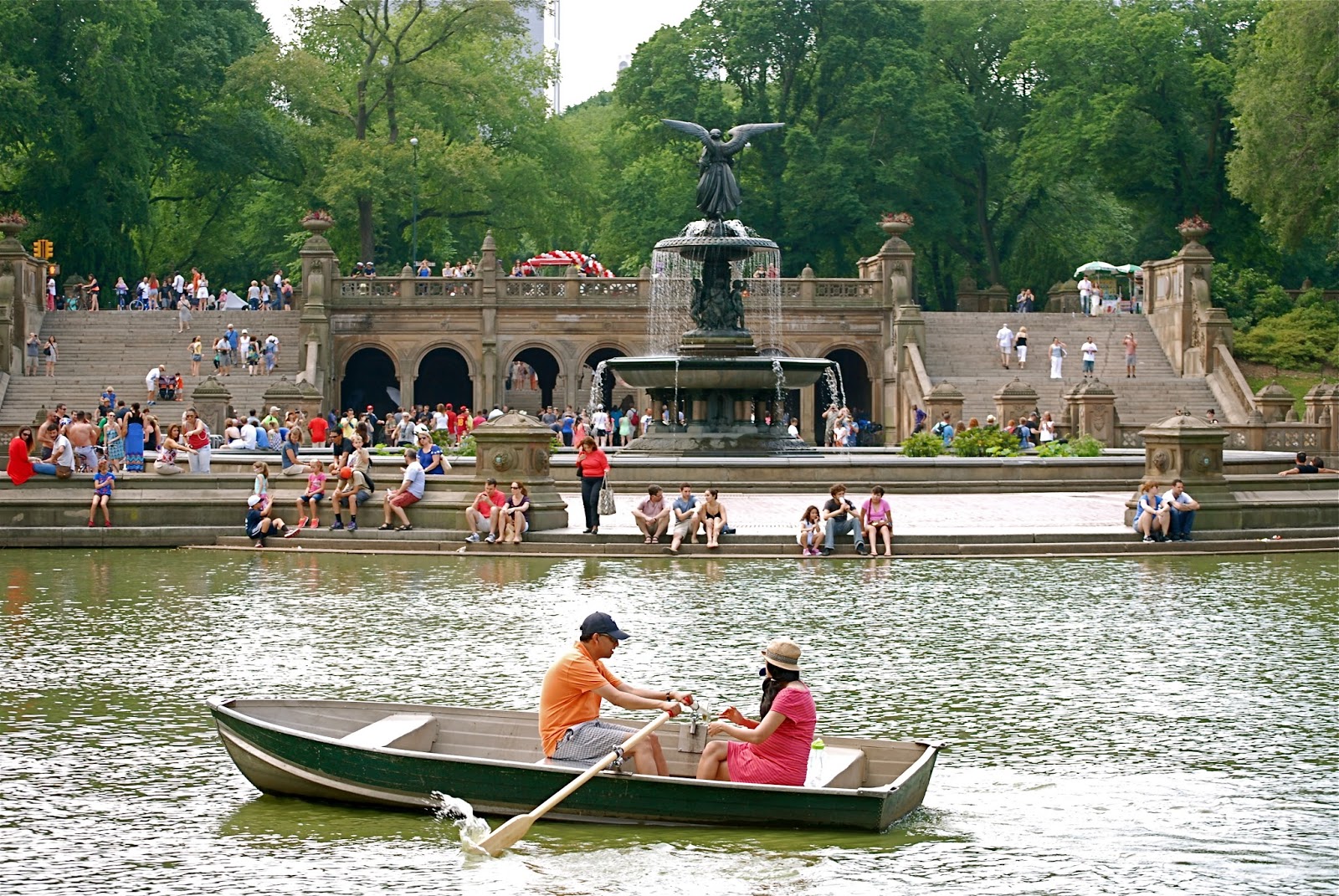 Boating at Central Park