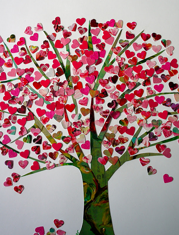Ideas from the forest Tree of hearts (Valentine edition)
