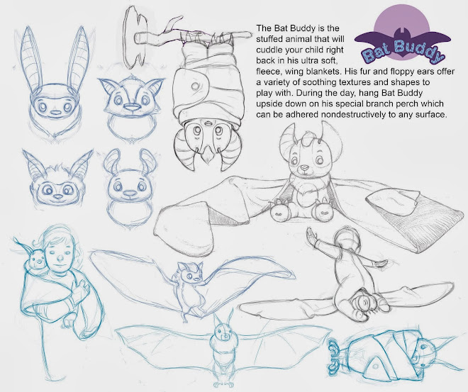 Bat Buddy Sketches