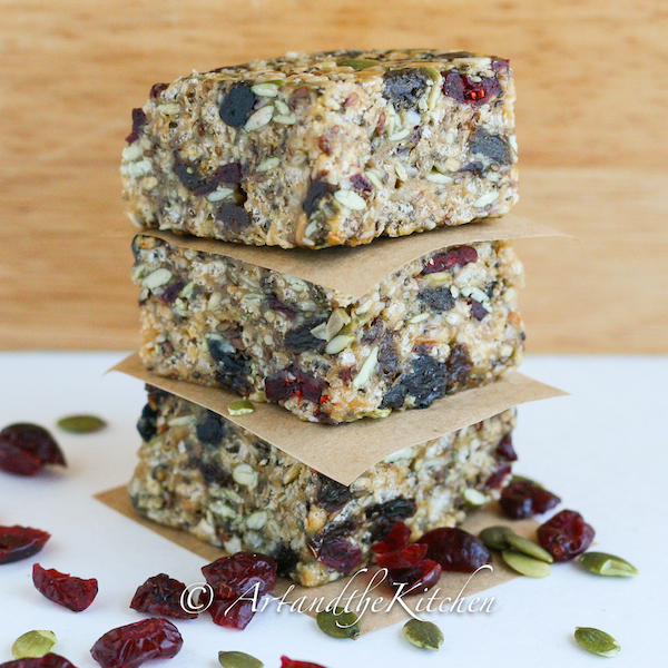 Fuel to Go Homemade Protein Bars Art and the Kitchen Recipes