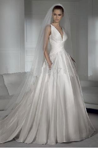 short sleeve Wedding Dress for bride coustome short wedding dress 2