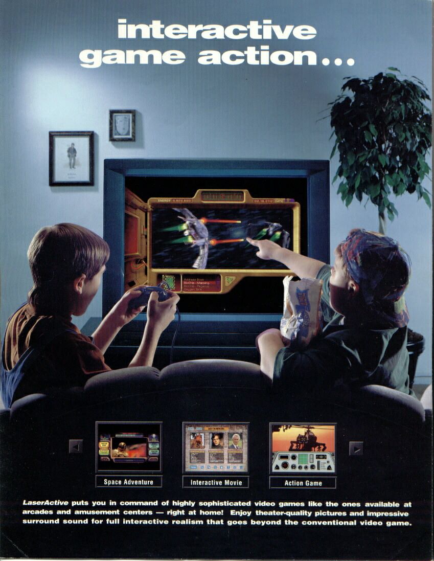 Yusho Studios Rare Video Games PIONEER Laseractive CLDA100 Console