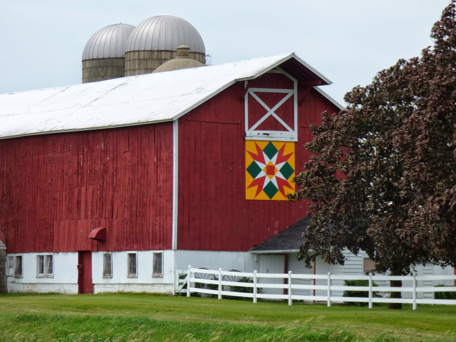 Barn Quilts: More Barn Quilts of Shawao, Wisconsin