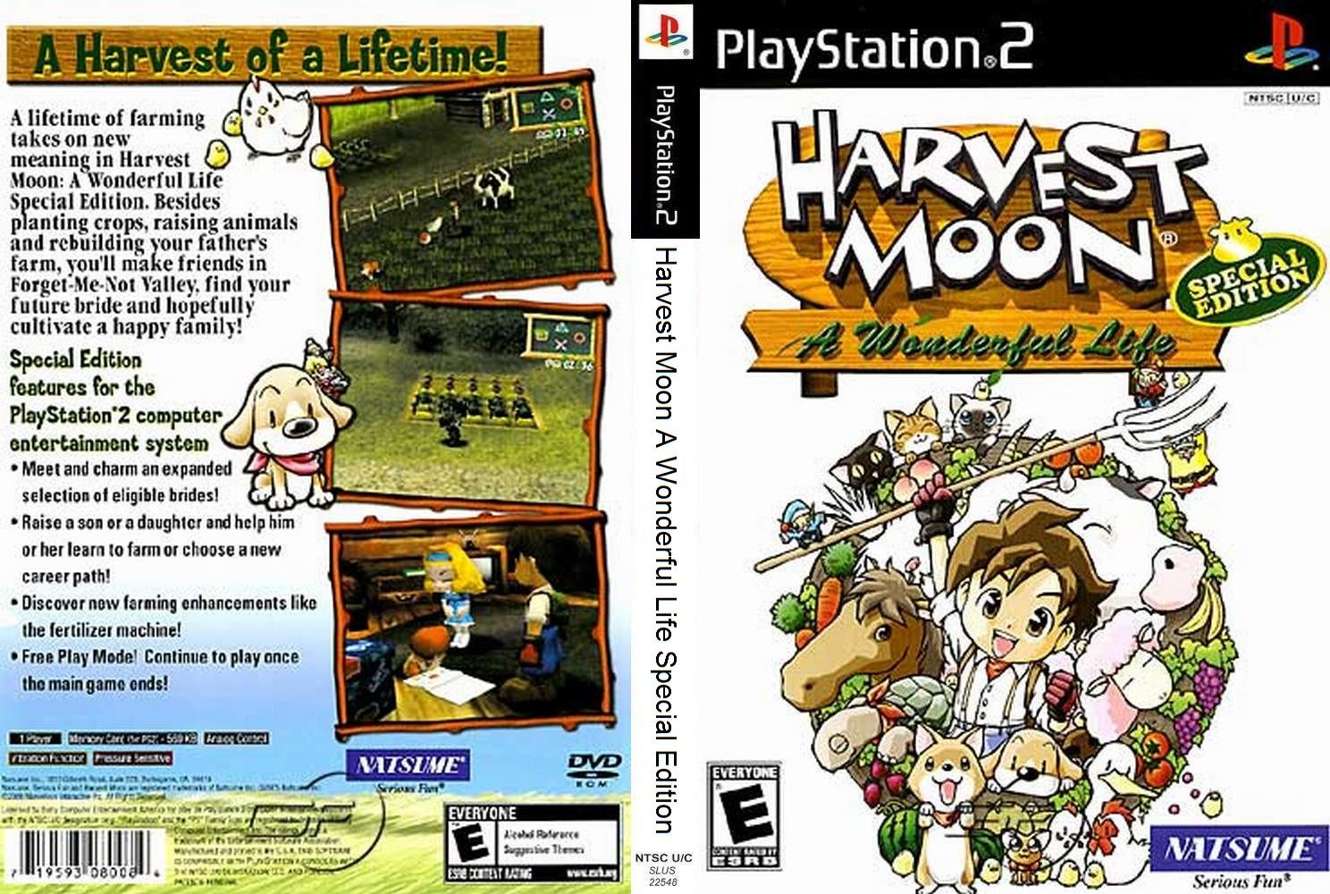 harvest moon wonderful life rom download