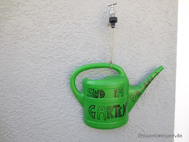 Anleitung: Gießkannen - Wegweiser! 2 Anleitung: Gießkannen - Wegweiser! 2