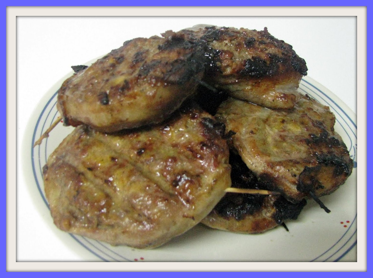 Little Family in the Big Woods Bacon Wrapped Hamburger Steaks