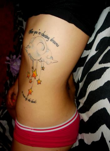 Side Tattoo Designs For Girls