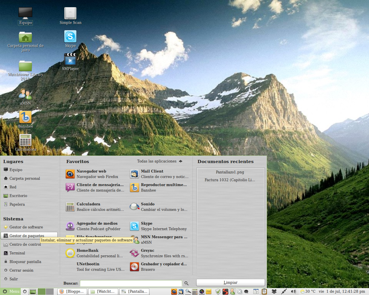 Instalar Watchtower Library 2010 en Linux Mint 11