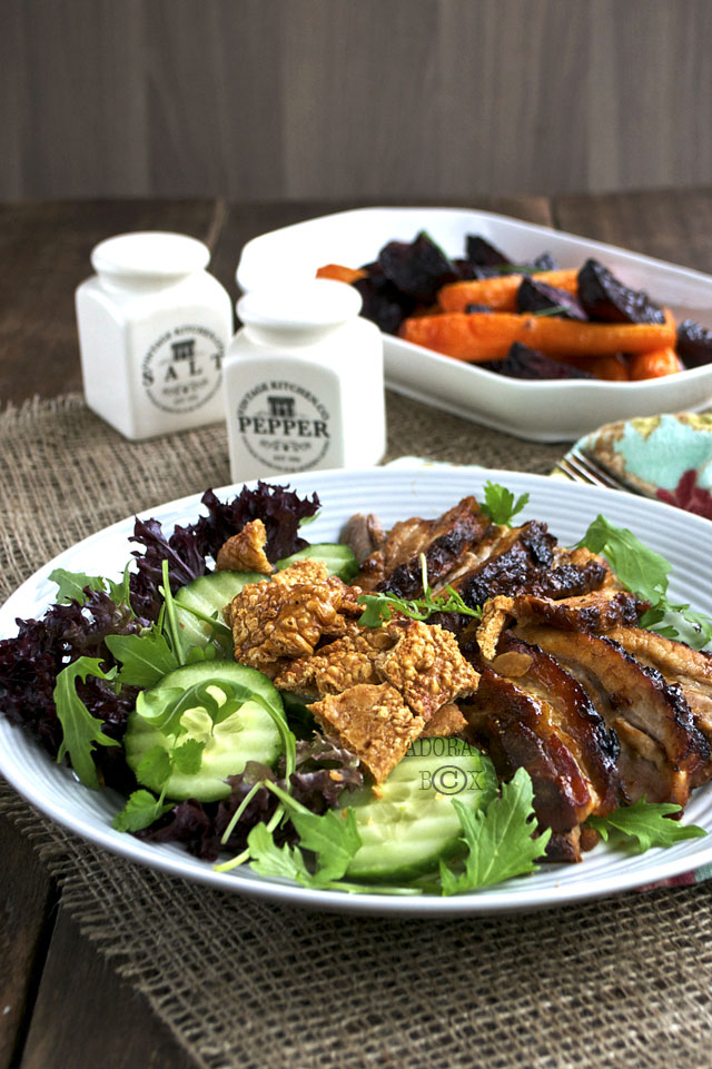 Adora's Box ROAST BELLY PORK WITH GARLIC, CHILLI AND FENNEL SEEDS