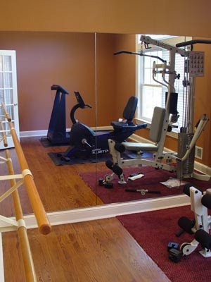 Rachel Olsen: Home Gym Workout Spaces