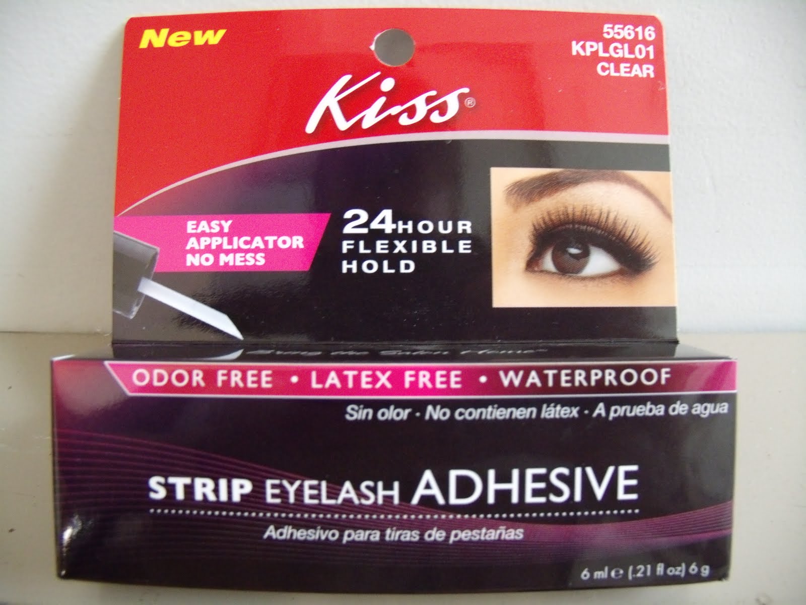 Many Faces of Tara Review Kiss Strip Eyelash Adhesive