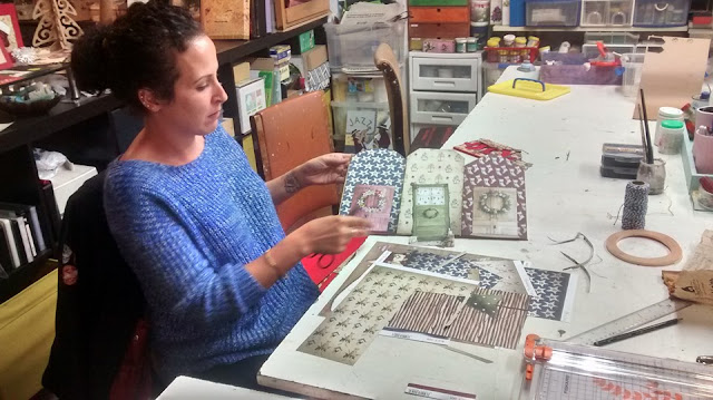 Arte, Artesania y Manualidades: Casitas decorativas navideñas Arte