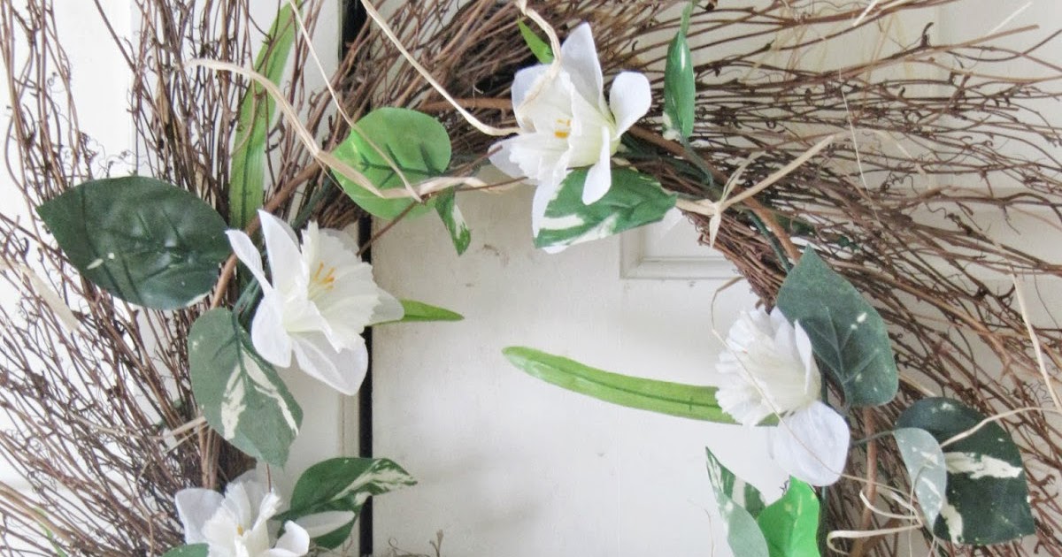 Spring Wreath The Wicker House
