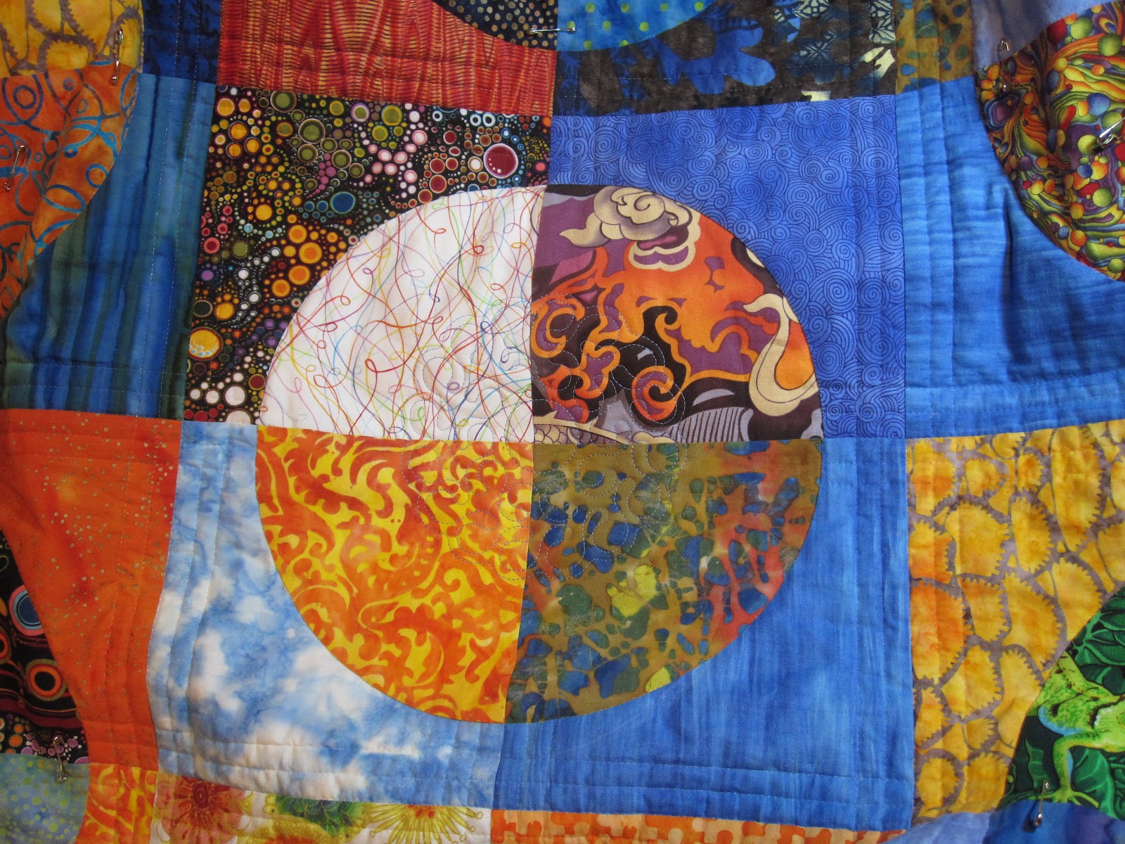 Cheeky Cognoscenti "In the Hoop" Quilting with the Embroidery Module