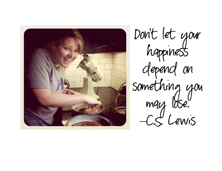 "Don't let your happiness depend on something you may lose." - C.S. Lewis