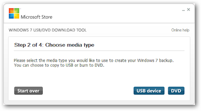 Microsoft Windows 7 USB/DVD Download Tool 6