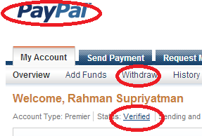 Cara Withdrawal Paypal ke Rekening BRISyariah itu mudah brow Cara Withdrawal Paypal ke Rekening BRI Syariah itu mudah brow
