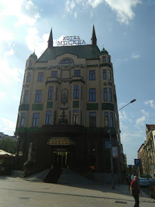 Moskva Hotel in Belgrade. Opened on January 14, 1908, by King Petar I Karađorđević,