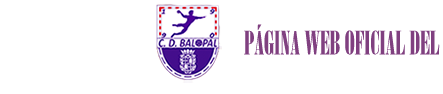 Página Web Oficial del CD Balopal
