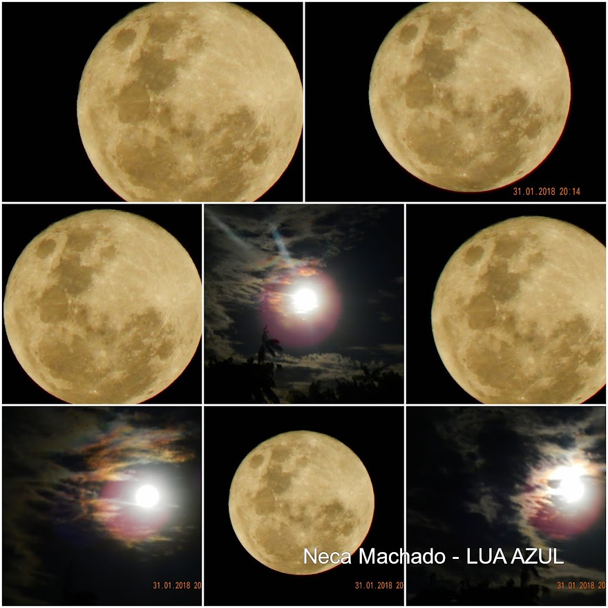 LUA AZUL NA AMAZONIA- 31.01.2018