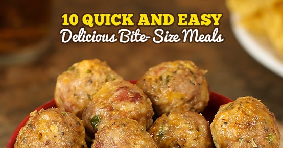 10 Quick and Easy Bite-Size Meals (Perfectly Freezeable too)