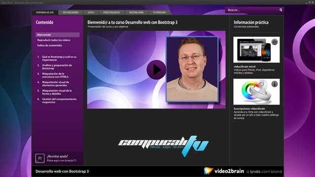 Curso Video2Brain Desarrollo web con Bootstrap 3