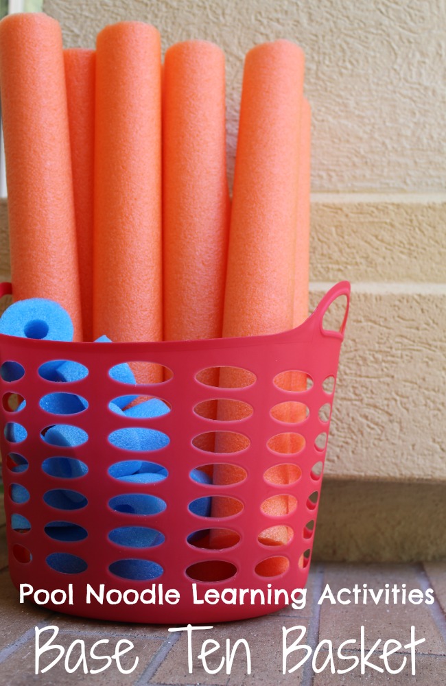 The Educators' Spin On It Build a Base Ten Math Game with Pool Noodles