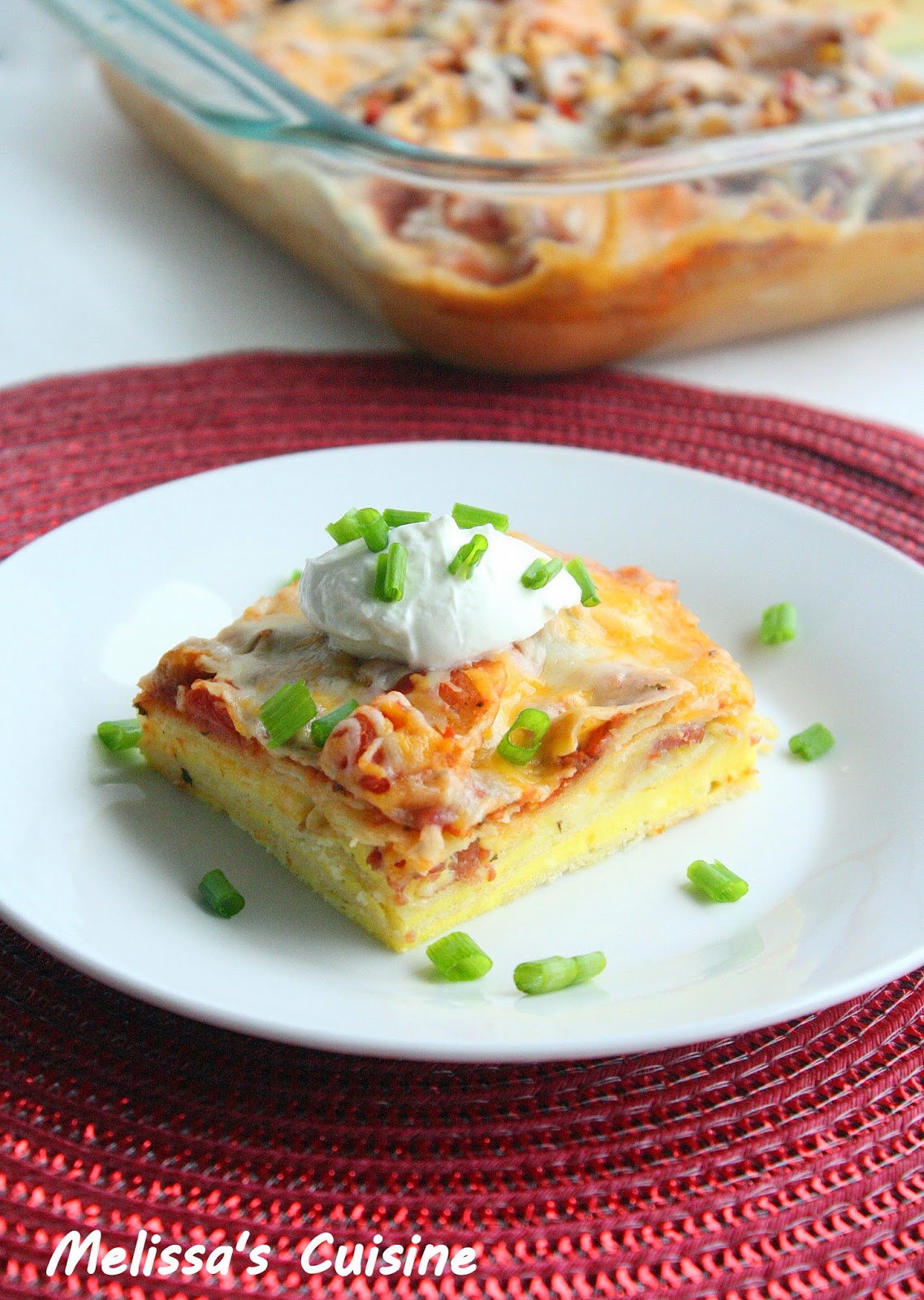 Melissa's Cuisine Egg and Tortilla Breakfast Casserole