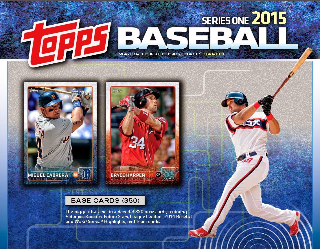 bdj610's Topps Baseball Card Blog So the 2015 Topps Series 1 Sell