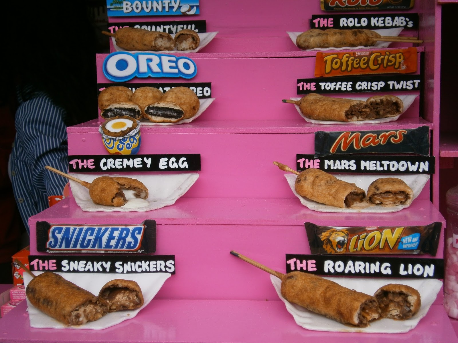 ChocolateSushi CAMDEN Deep Fried Candy Bars!