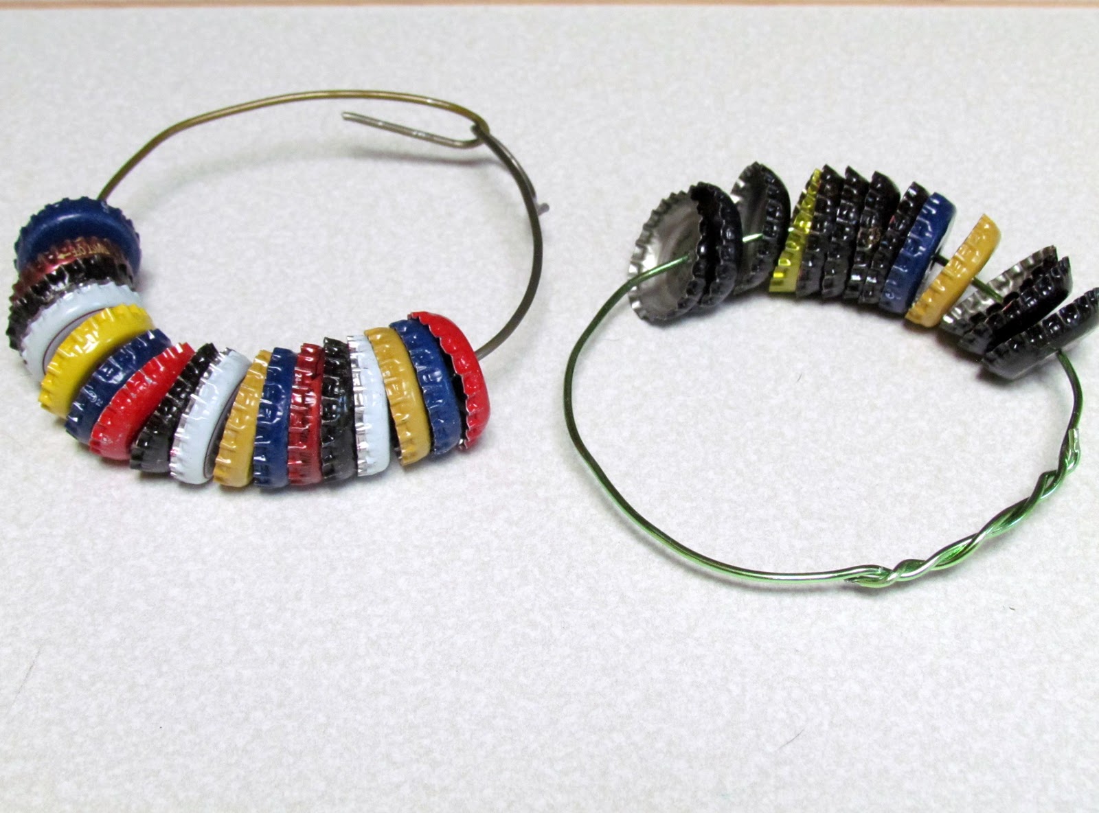 Learn To Grow How to make a Bottle Cap Tambourine Craft!