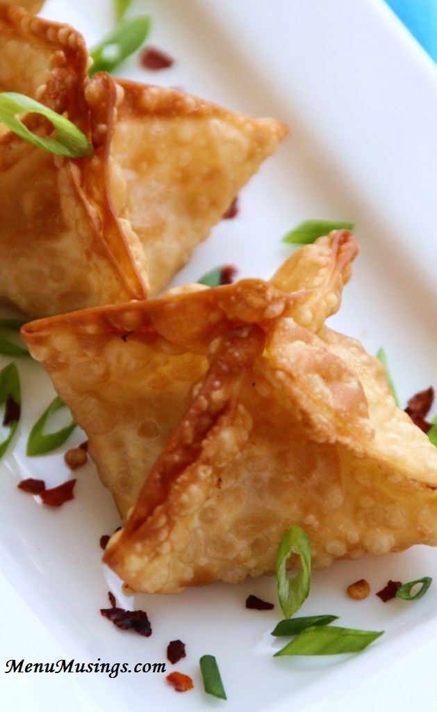 Menu Musings of a Modern American Mom Crab Rangoons