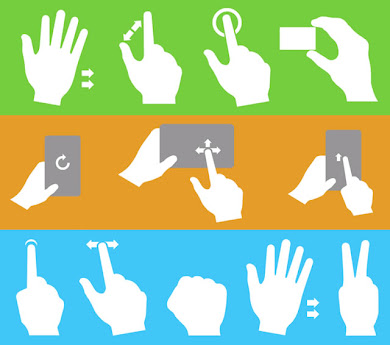 Gesturecons – Multi-Touch Icons