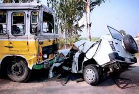 Accident - "bus and car" INDIA